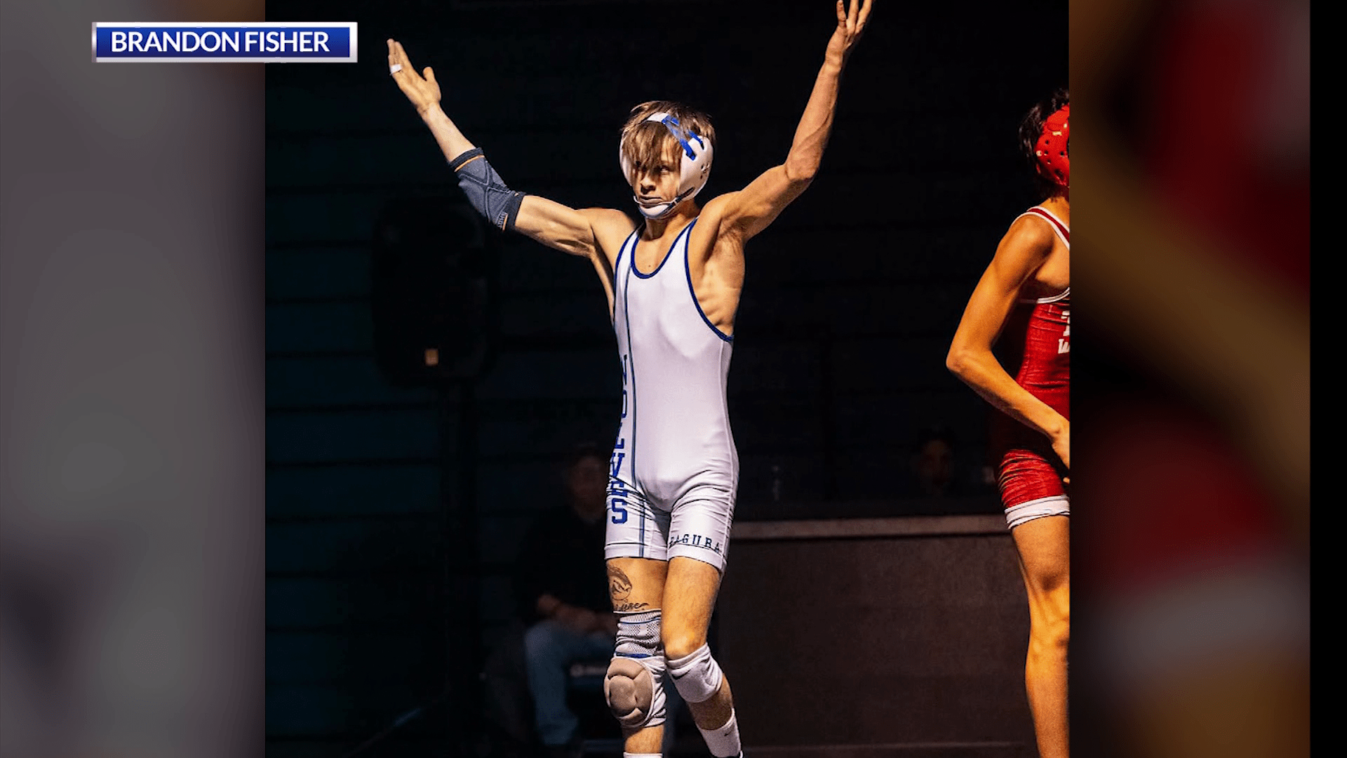 Worthington wrestler Blaise Parrill