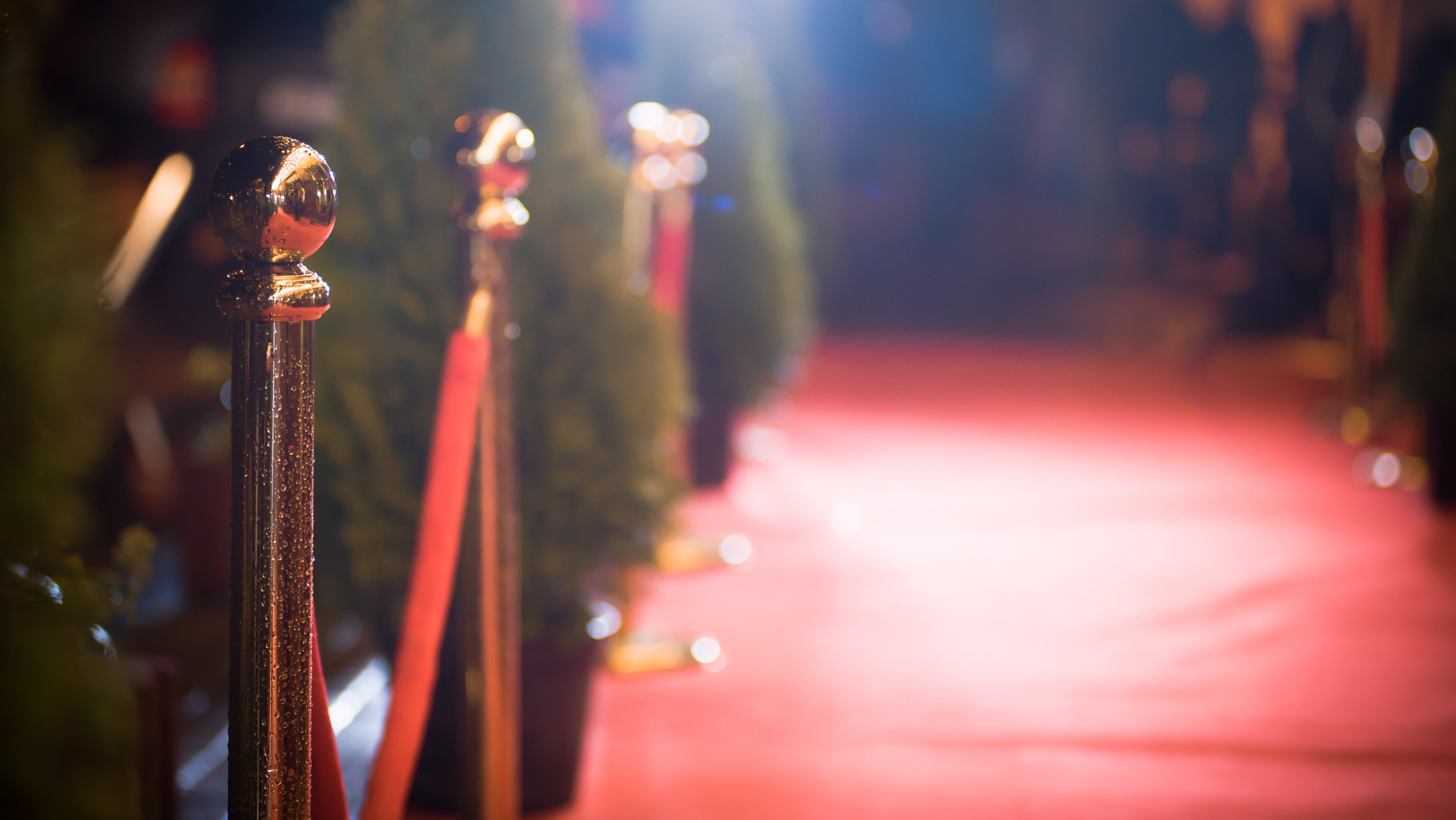 Red carpet entrance
