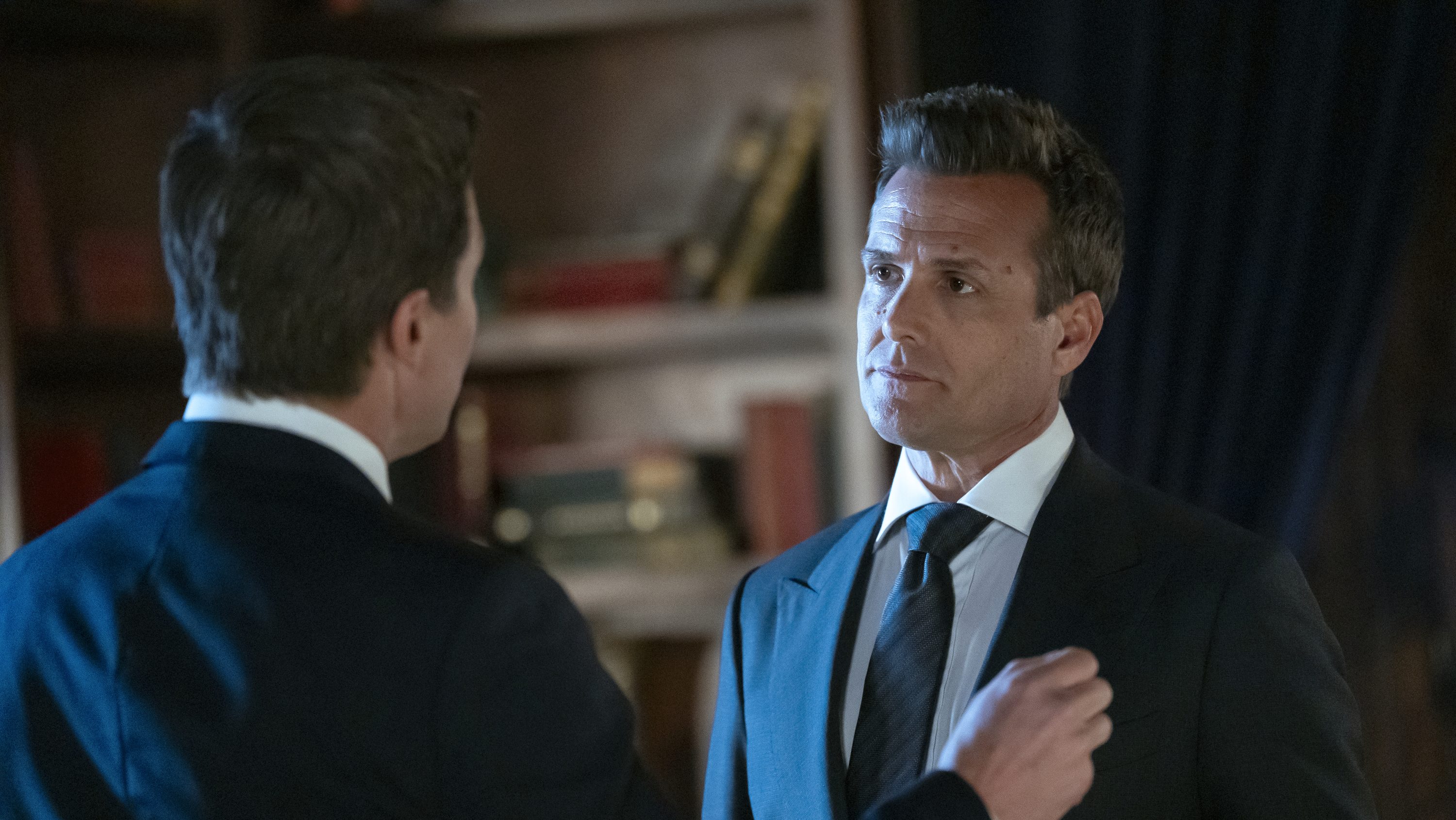 SUITS LA -- "Acapulco" Episode 108 -- Pictured: Gabriel Macht as Harvey Specter -- (Photo by: Nicole Weingart/NBC)