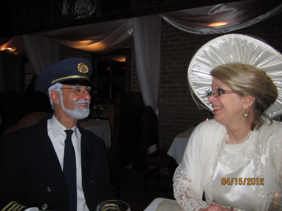 Inaugural 2012 Titanic tribute dinner at the Refectory