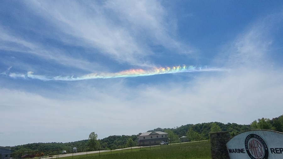 circumhorizontal arc in Gallipolis
