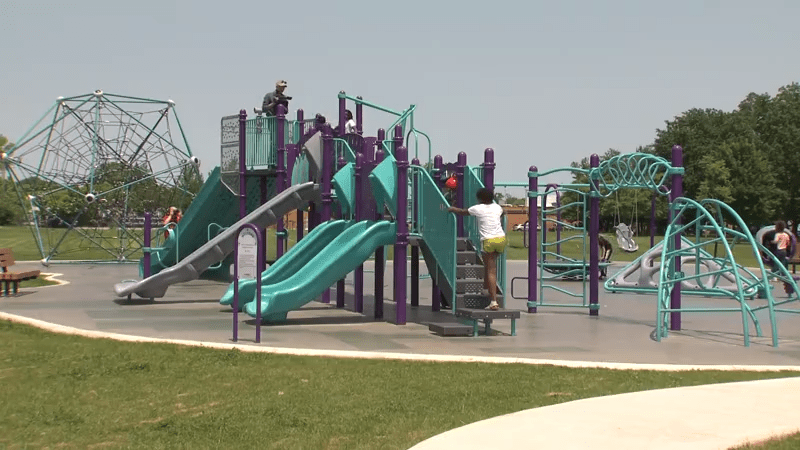 Maloney Park in South Linden, Columbus. (NBC4)