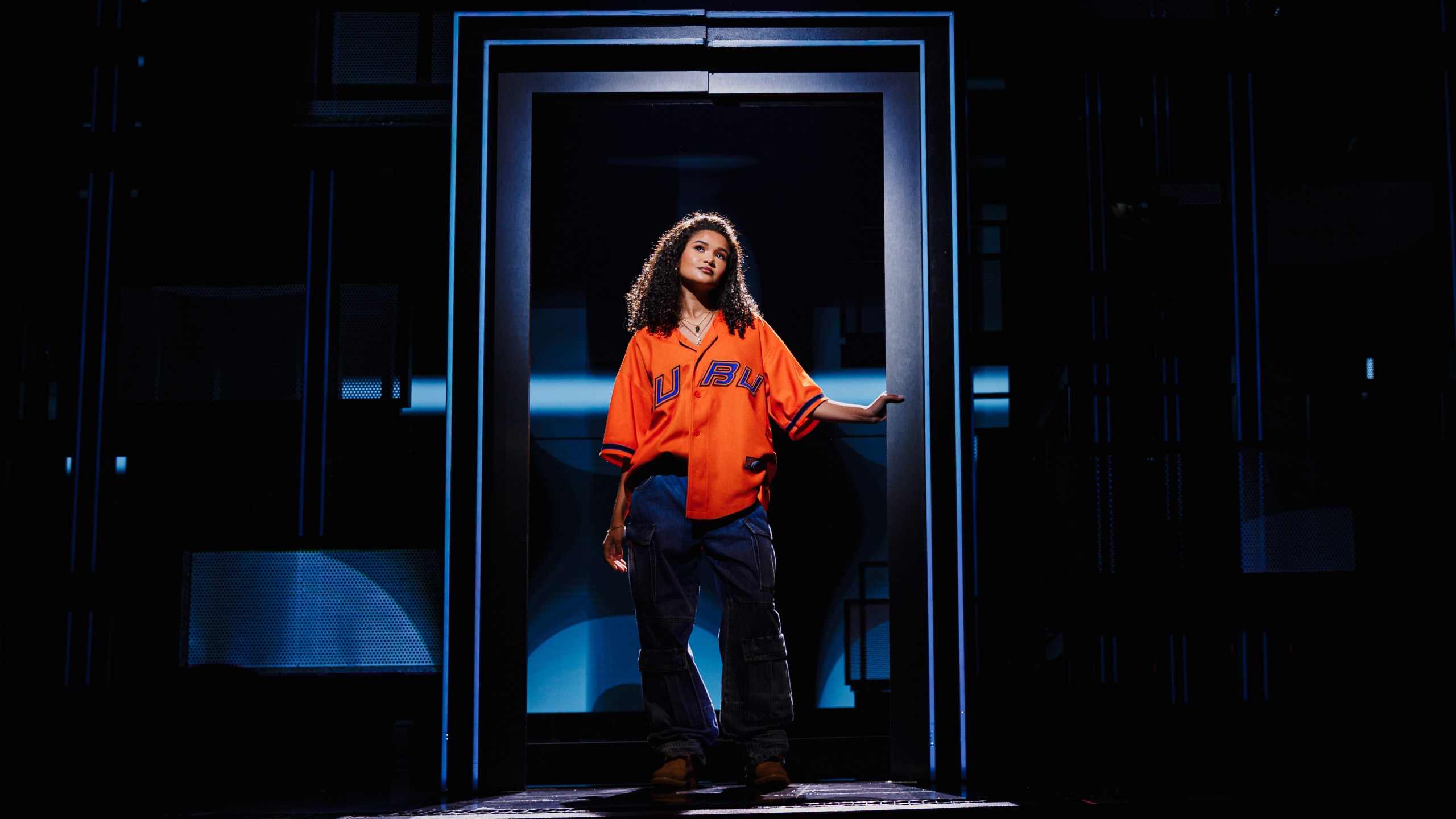 Maya Drake appears during a performance of the North American Tour of "Hell's Kitchen," a musical from Alicia Keys. (Marc J Franklin via AP)