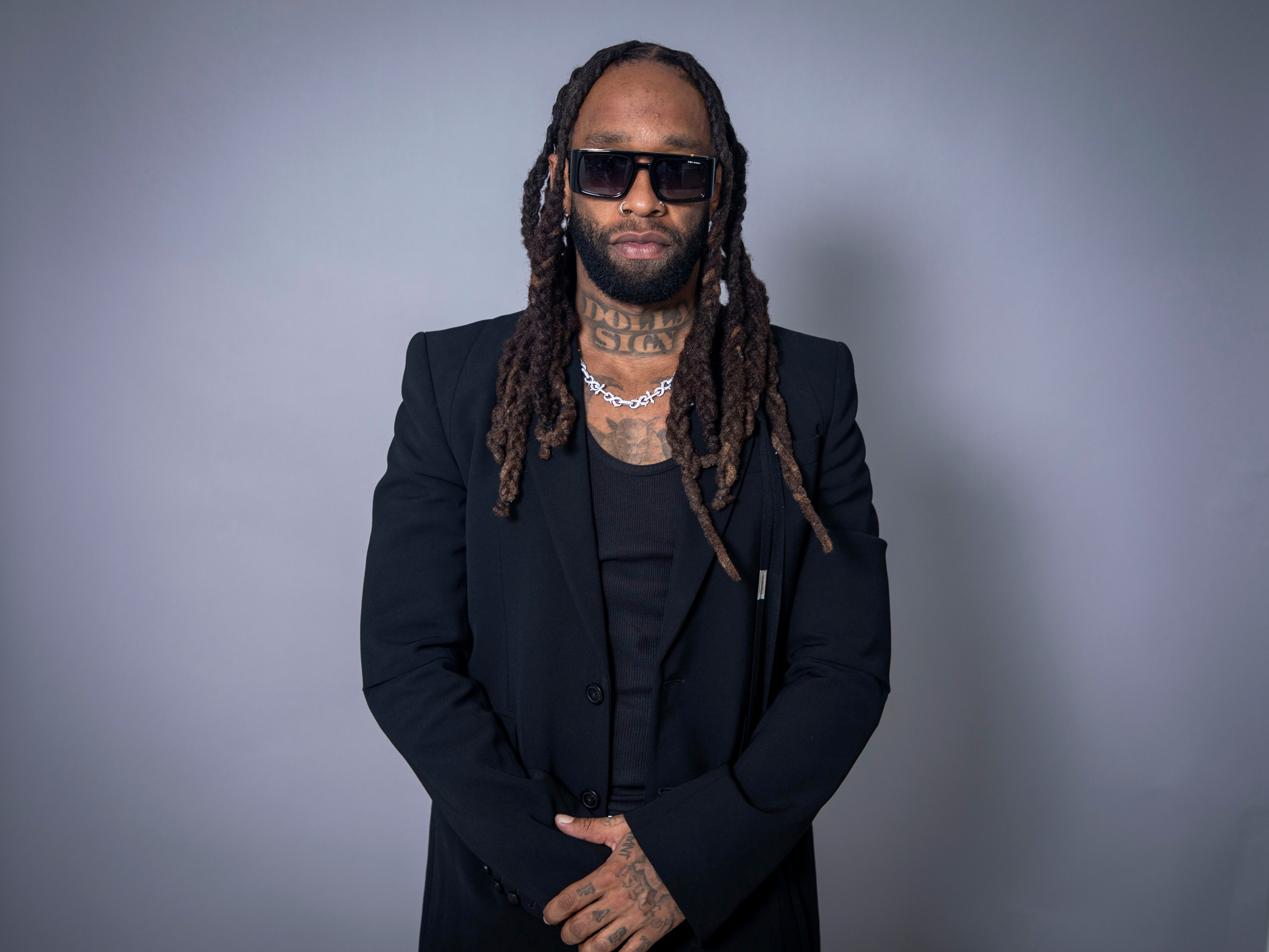 Ty Dolla $ign poses for a portrait on Tuesday, Oct. 7, 2025, in New York. (Photo by Andy Kropa/Invision/AP)