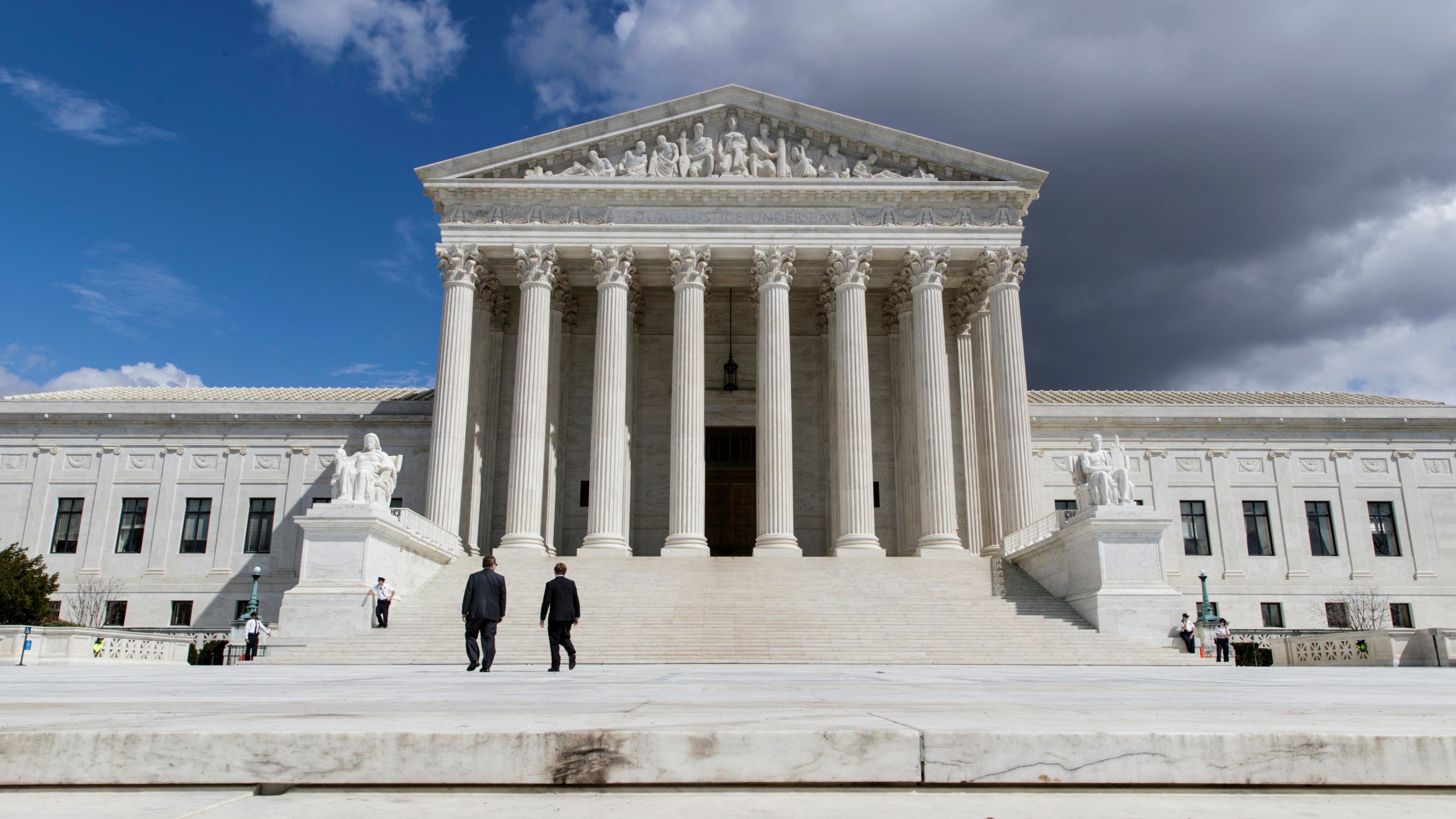 FILE - The Supreme Court Building is seen in Washington on March 28, 2017. (AP Photo/J. Scott Applewhite, File)
