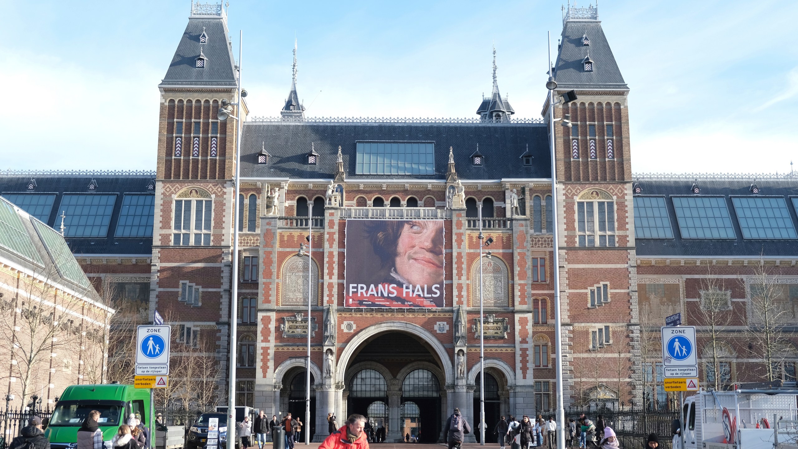 FILE - The Rijksmuseum in Amsterdam, Netherlands, Tuesday, Feb. 13, 2024. (AP Photo/Mike Corder, File)
